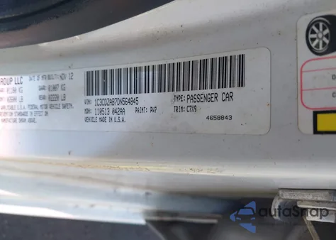 2013 Dodge Avenger Se from USA, damaged, VIN 1C3CDZAB7DN564845